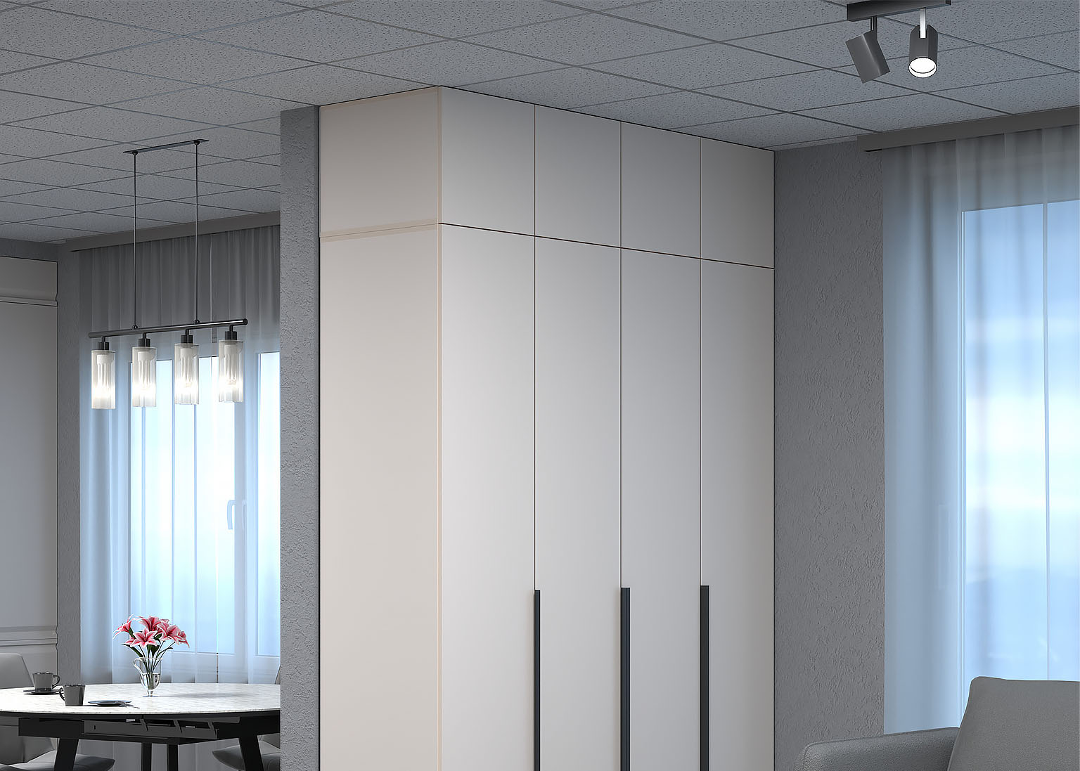 antresol-palma-ldsp-satin-160-sm-dsv-mebel-int Антресоль «Пальма» Сатин 160 см — изображение 1
