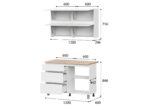 Кухня «Токио» 120 см — изображение 4
