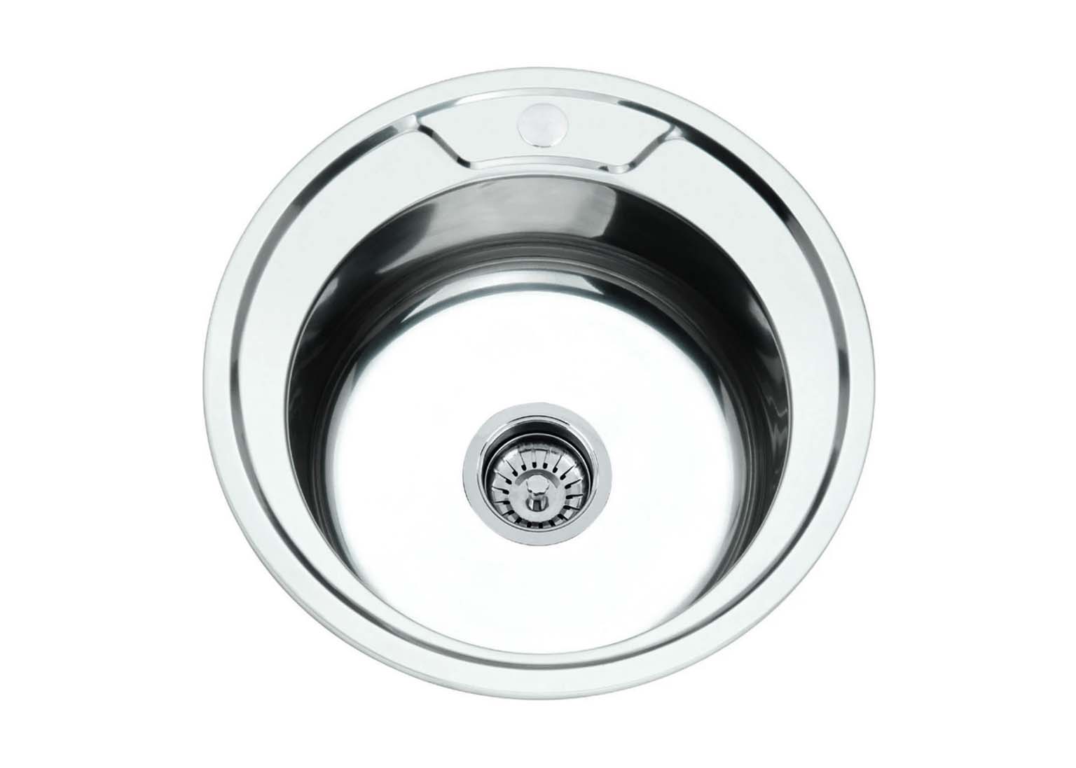 mojka-ww-490-p-0.6-160-kruglaya-po-czentru-sv-mebel Мойка WW 490-P 0.6/160 круглая — изображение 1