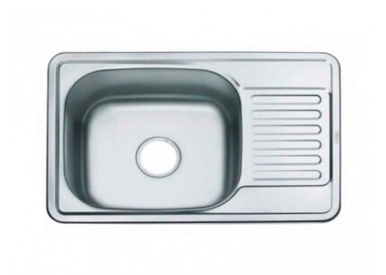 Мойка WW 6643L-P 0.6/180 прямоугольная чаша слева