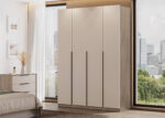 Шкаф распашной «ШК 5» Дуб Эндгрейн 160 см — изображение 5