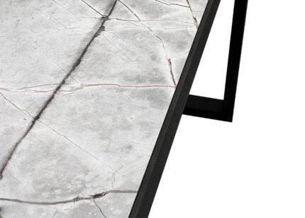Стол кухонный Саен 5 Чёрный / Азул оникс 110х70 см